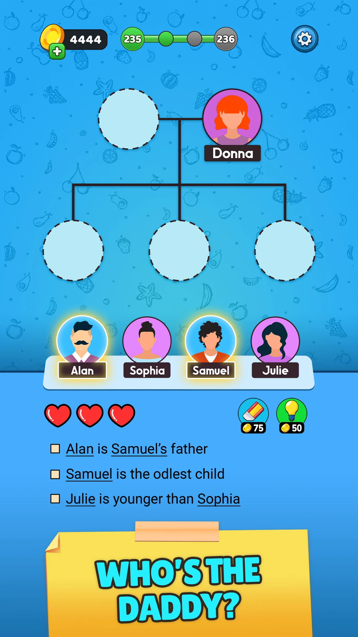Family Tree! - Logic Puzzles screenshot